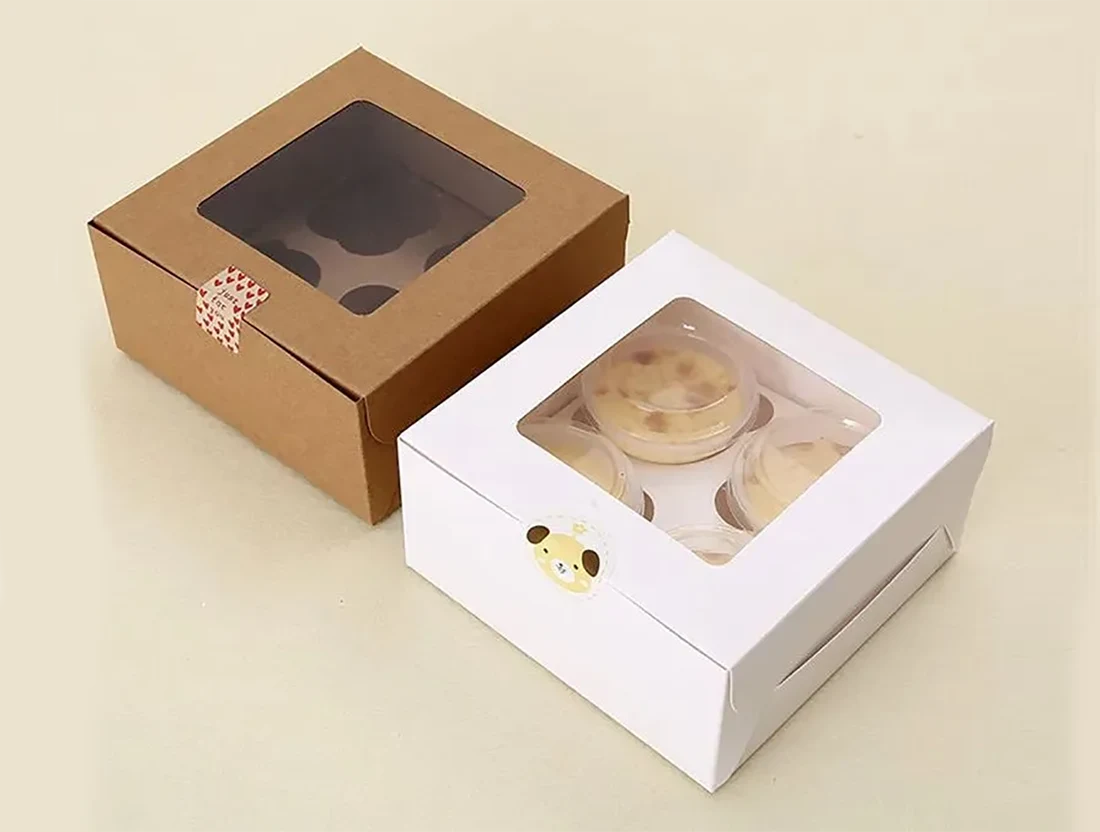 Custard Tart Packaging Box