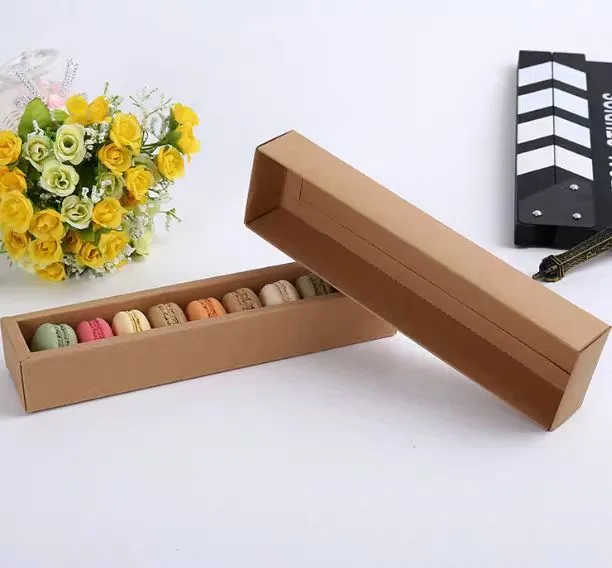 クラフト紙スナックボックス