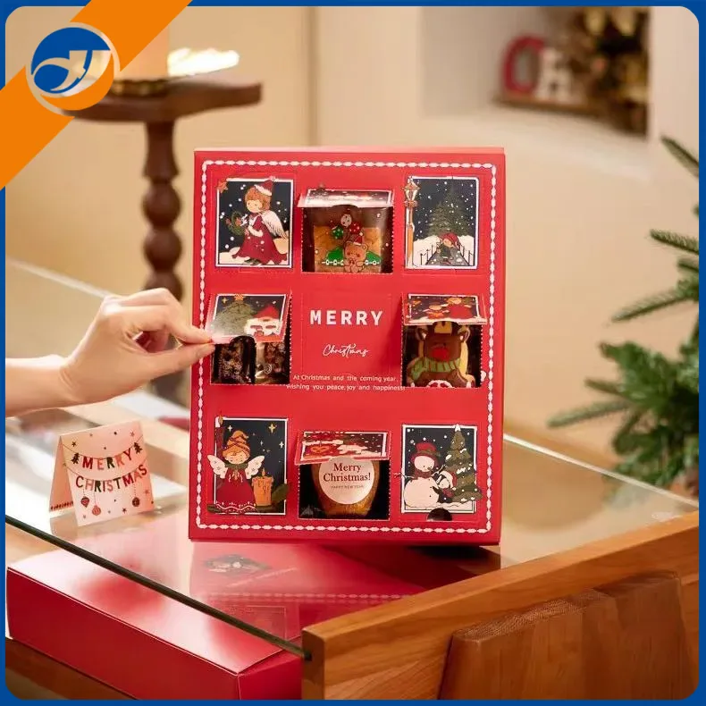 紙製クリスマスギフトブラインドボックス